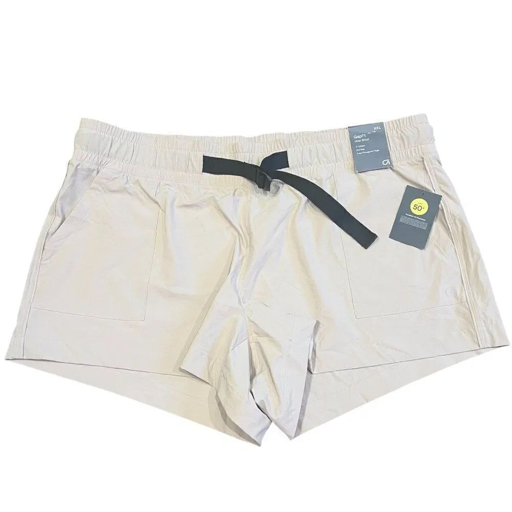 NWT! Gap Fit Outdoor Khaki Hike Short Size XXL